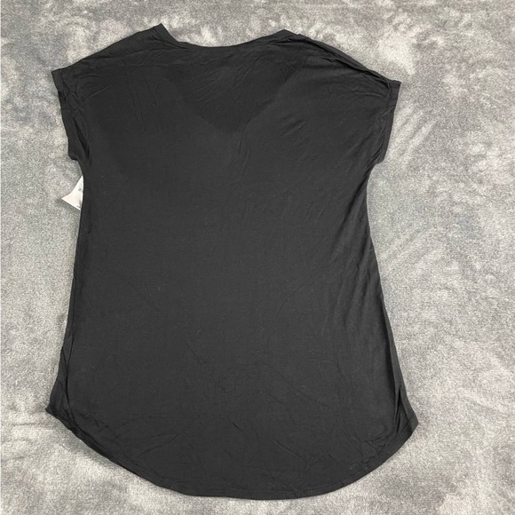 NWT Trouvé black tee size XS 100% modal soft - Picture 7 of 8